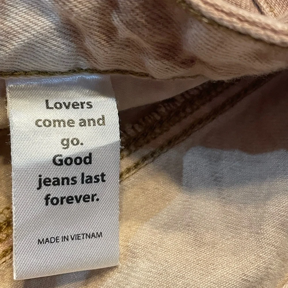 PacSun Brown Tie-Dye Frayed Hem Jean Shorts - Picture 5 of 5